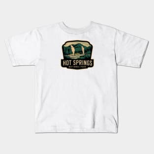 Arkansas Hot Springs Retro Kids T-Shirt